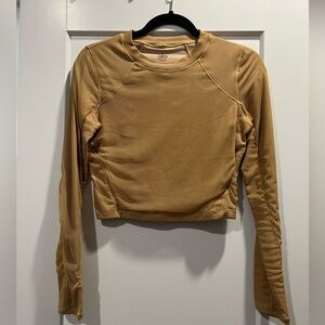 Alo Yoga Long Sleeve Crop Top